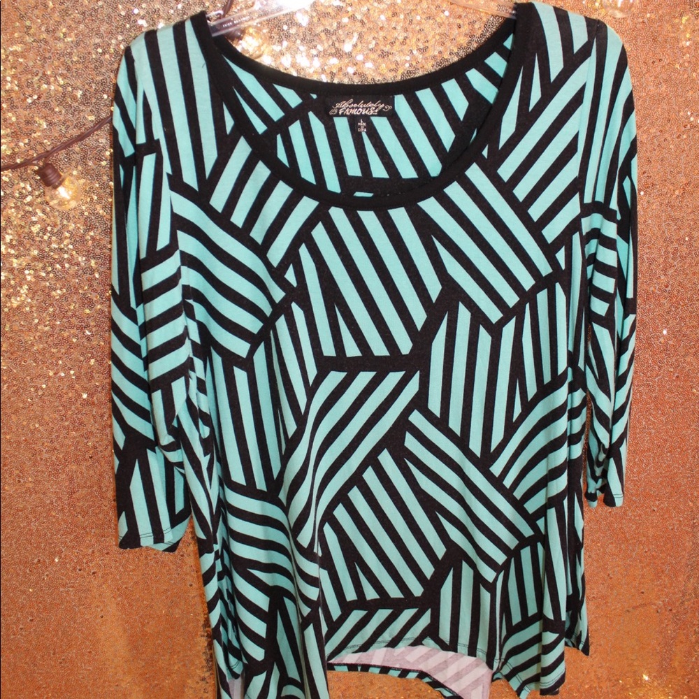 Absolutely Famous Striped Blouse